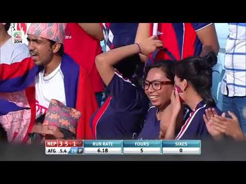 NEPAL vs  AFGHANISTAN  ICC T20 WORLD CUP 2014