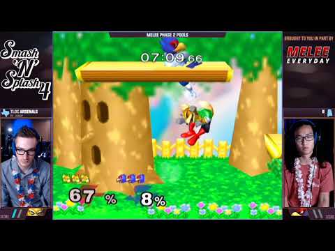 Smash'N'Splash 4 PHASE 2 POOLS - TLOC | Arsenals (Fox) vs 8 (Falco)