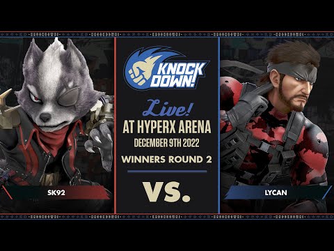 Knockdown! #59 SSBU: SK92 VS. Lycan Winners Round 2