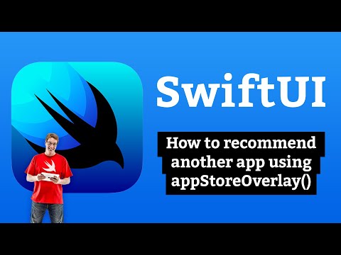How to recommend another app using appStoreOverlay – SwiftUI