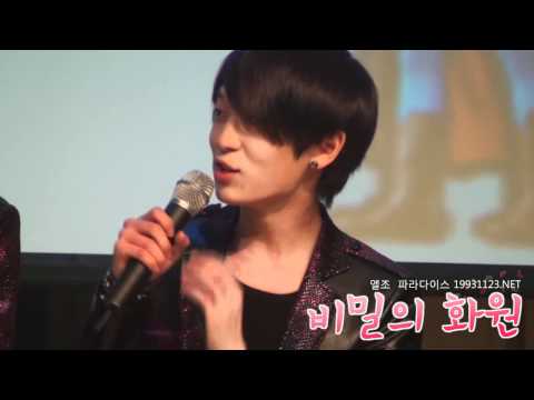 111028 teen top - interview ( l.joe focused ) ➔ Kim ChangRyul's Old School