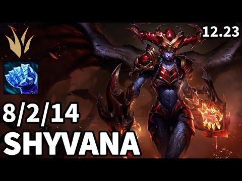 Shyvana Jungle vs Sejuani - EUW Master | Patch 12.23