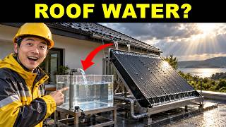 This Solar Roof Could Turn Rain Into Clean Water
