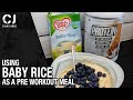 Using BABY RICE as a PRE Workout Meal | Cooking Lesson with Charlie