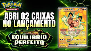 UNBOXING de Equilíbrio perfeito - veja o que saiu nas 02 BOOSTER BOXES que ABRI antes do lançamento