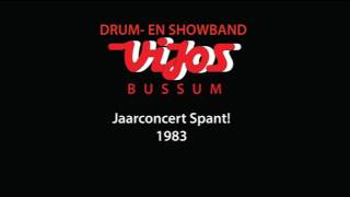 ViJoS Drum- en Showband geluidsopname Spant 1983