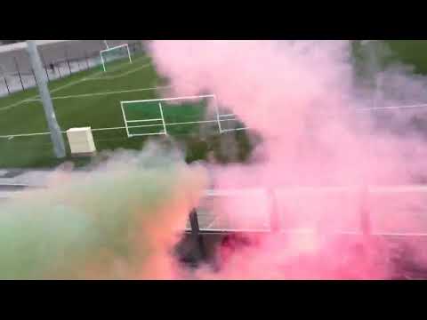 L'Argentine en  tribune csl aulnay coupe de france