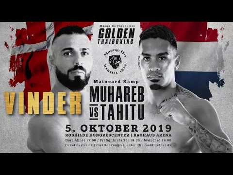 Golden Thaiboxing 2019 - Fight 08 - Rhassan Muhareb Vs. Mika Tahitu