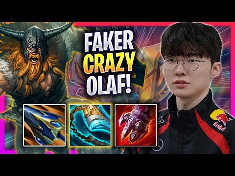 FAKER IS SO CRAZY WITH OLAF! - T1 Faker Plays Olaf TOP vs Camille! | Season 2024