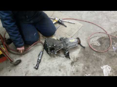 How to Remove Ford Escape differential. trick saves hours of labor