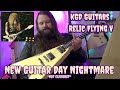 So Disappointing Amazon James Hetfield OGV Relic Flying V From KGD Guitars