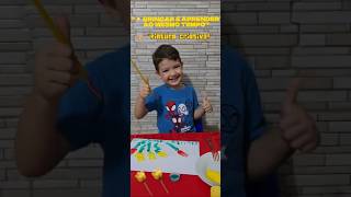 ???? “Pintura Criativa com Garfo ???? Matheus faz desenhos divertidos com guache” FAÇA VOCÊ TAMBÉM.