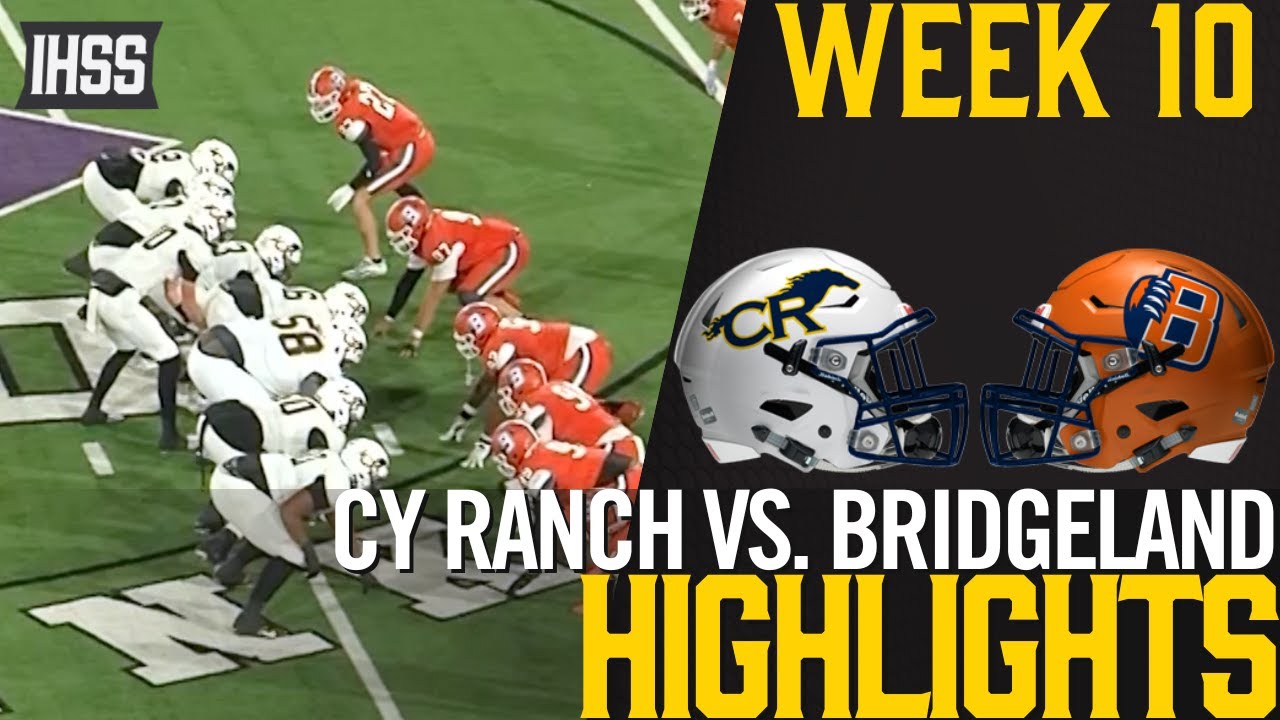 Cy Ranch Clinches 16-6A Title with 23-14 Victory Over Bridgeland