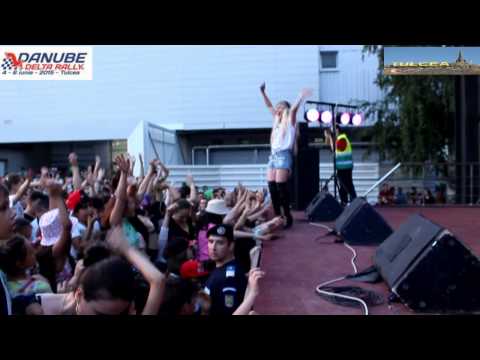Corina in deschidere la Danube Delta Rally 2015
