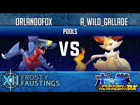 FFXII - Pokken Tournament DX Pools -  OrlandoFox (Garchomp) vs  A_Wild_Gallade (Braixen, Machamp)
