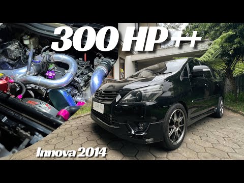 INNOVA 2KD DRAG SPEC BUAT HARIAN, MESINNYA NGERI BANGETTT‼️ Toyota Innova V 2014 Modif Cumi Cumi