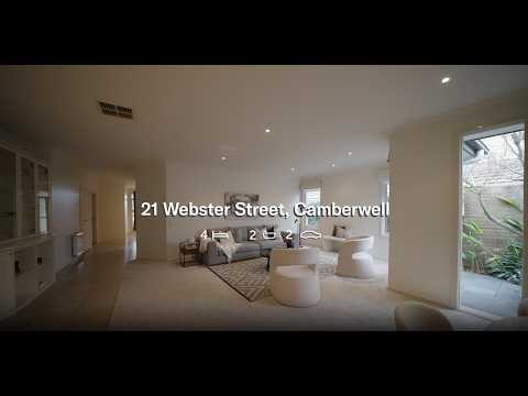 21 Webster Street, Camberwell, VIC 3124, 4房, 2浴, House