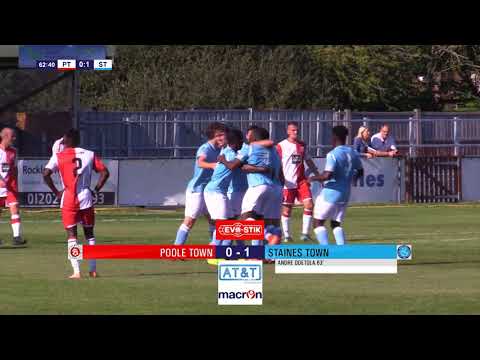 Poole Town v Staines Town | HIGHLIGHTS | 1st Sep 2018