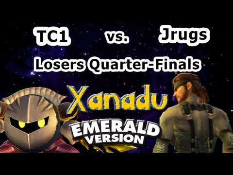 Xanadu Emerald - TC1 (Meta Knight) Vs. Jrugs (Snake) - Losers Quarters - SSBB