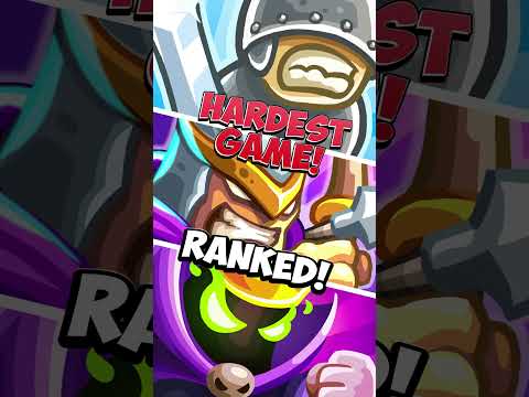 Kingdom Rush Games RANKED From Easiest to Hardest