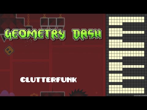 Geometry Dash - Clutterfunk [Piano Cover]