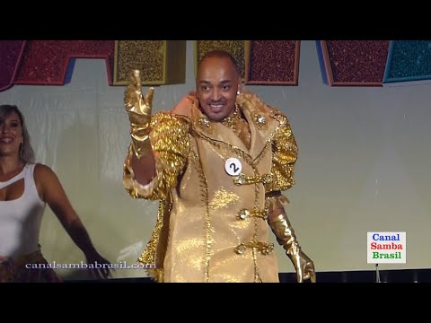 Concurso da Corte - Rei Momo 2020 - Santos - Apresentação do Jocelino Phaiva (Império da Vila)