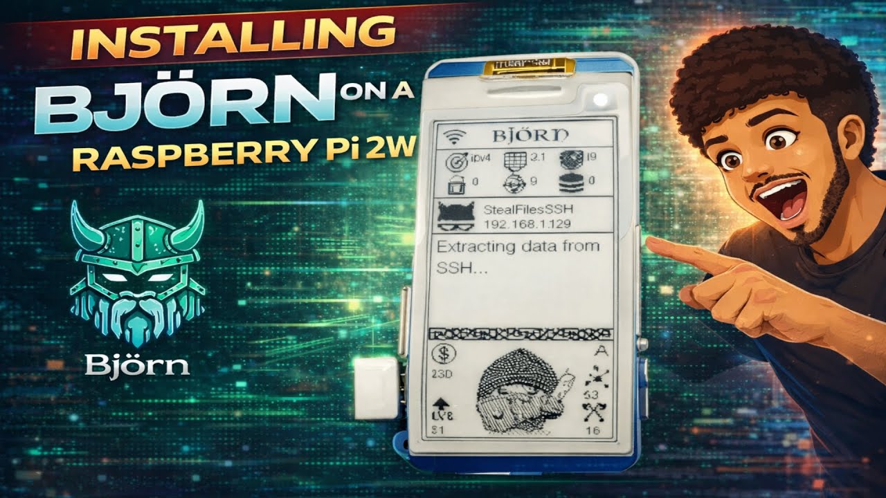 Installing Björn on a Raspberry Pi 2W | Cyber Security Lab