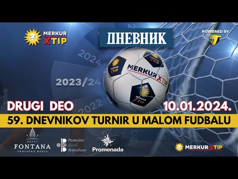 59. Dnevnikov turnir - sreda, 10.01.2024, (DRUGI DEO)