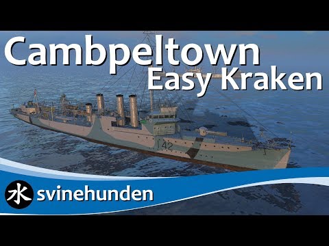 Easy Kraken | Campbeltown | Tier III Premium Destroyer