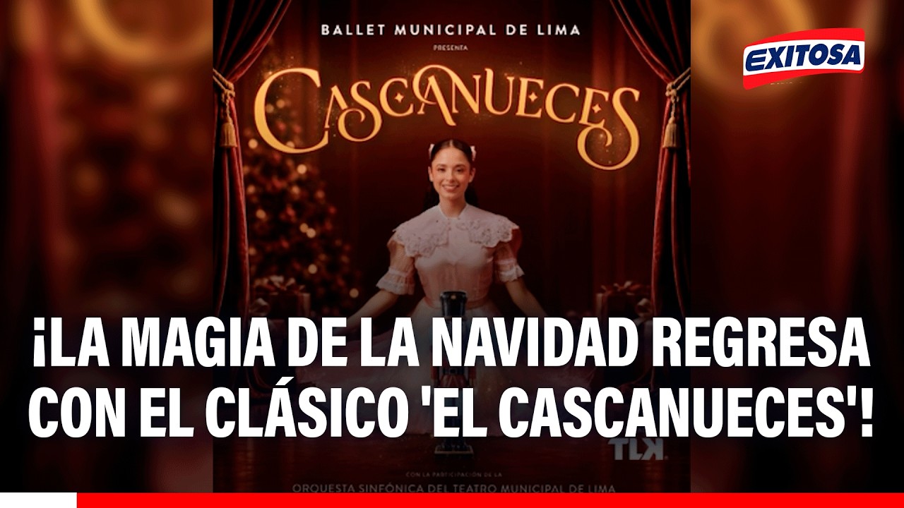 🔴🔵 ¡La magia de la navidad regresa con el clásico 'El Cascanueces'!