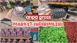 Anpa gross market indirimleri 🦋 market alışverişi | market fiyatları | aktüel ür