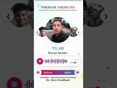 Vlad's Pronunciation Results
