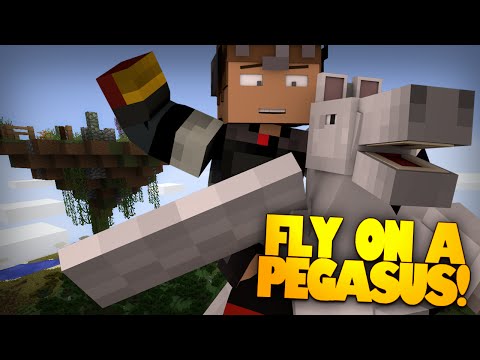 Unbelievable! Flying Horses in Minecraft!? Pegasus & Magic Seeds!