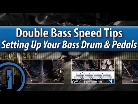 Double Bass Drumming Speed Tips