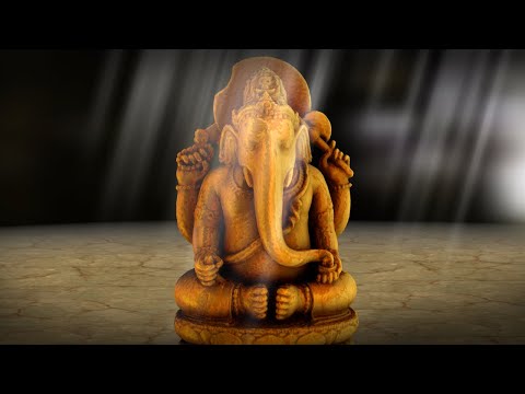 3D Golden Ganesha Wallpaper Video