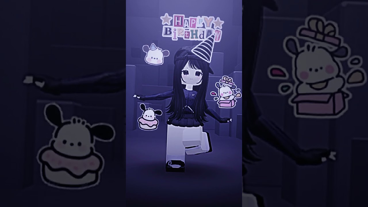 HAPPY BIRTHDAY TO MEE 🥳🎂 ! #roblox #robloxedit #robloxindonesia #happybirthday