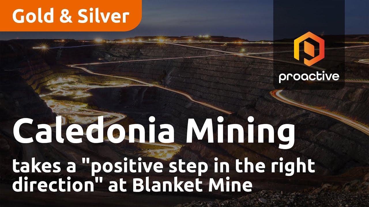 Caledonia Mining Corporation takes a "positive step in the right direction" at Blanket Mine