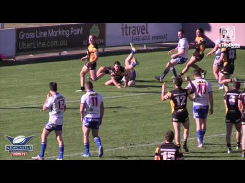 2016 Newcastle RL Round 10 Reserve Grade Highlights - Cessnock Goannas v Central Butcher Boys