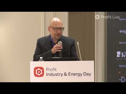 Profit Industry & Energy Day 2026 конференциясындағы DIEGE баяндамасының кадры