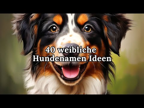 40 weibliche Hundenamen Ideen 🐾 | Perfekte Namen für deine Hündin!