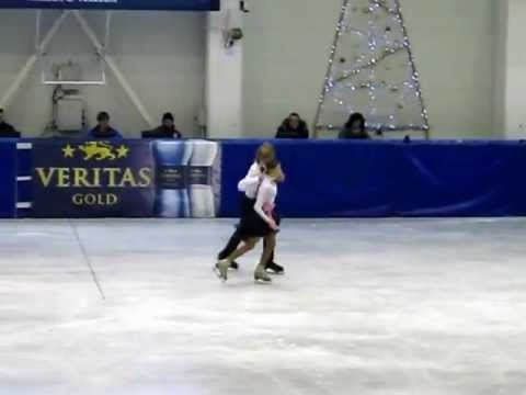 2012. Santa Calus Cup - Slavyana Tsenova/Egor Zaytsev Short Dance.avi