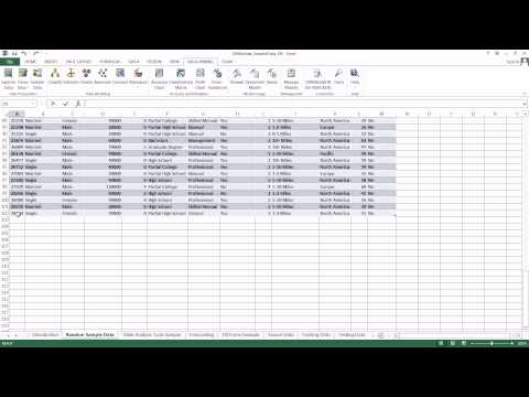 Excel at Data Mining – How to Randomly Sample Your Data