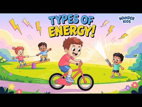 All About Energy! ⚡ Learn the Different Types of Energy for Kids | Wander Kids