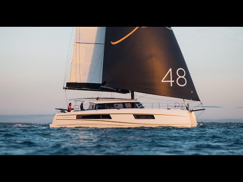 Nautitech 48 open sailing trial La Grande Motte 2024