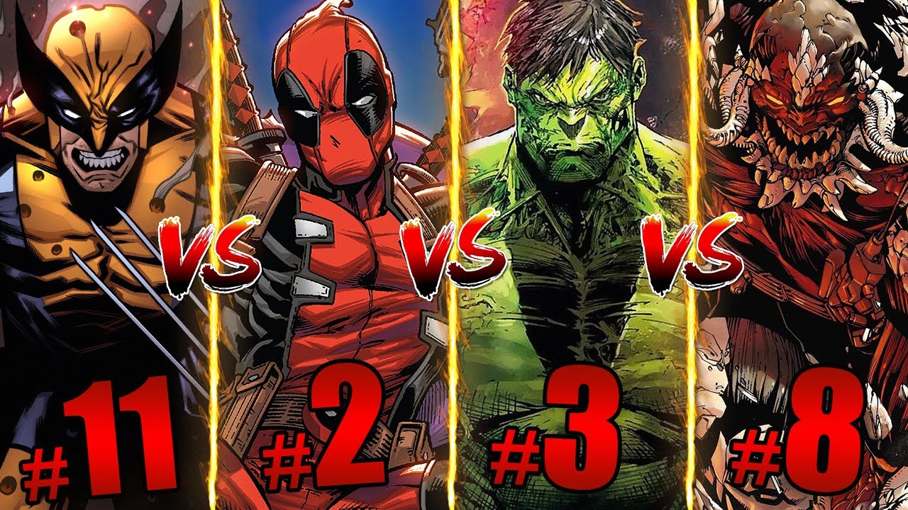 Who's Got the Best Healing Factor in Comics? | Ranking Healing Factors From Worst to Best!