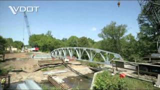 preview picture of video 'VDOT: Henry's Mill Bridge in 30 Seconds'