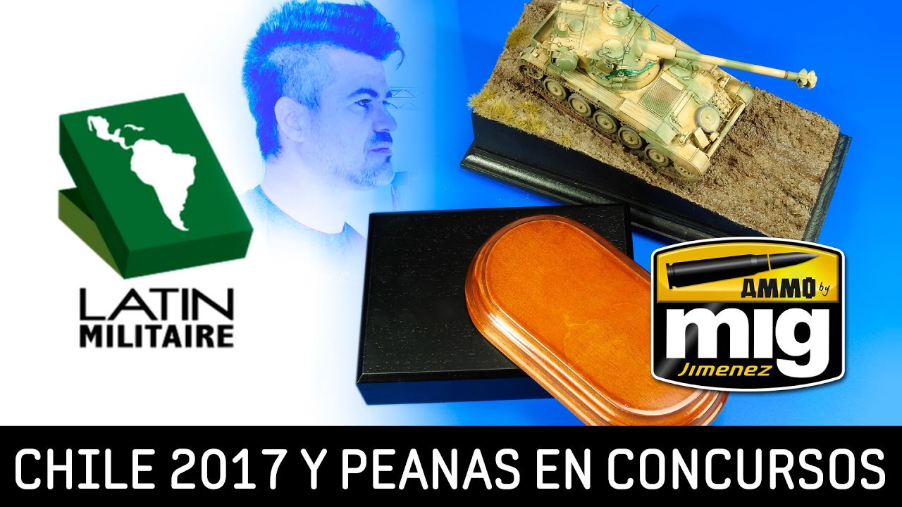LATIN MILITAIRE CHILE Y PEANAS PARA CONCURSOS