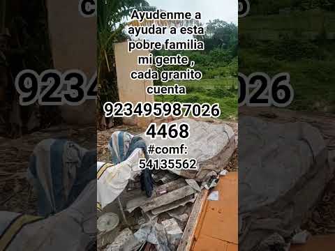 Apoyo Urgente: Familia cubana en la Habana municipio la lisa sufrió derrumbe de su vivienda perdioto