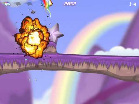 Robot Unicorn Attack Evolution Episode 1: Failing more than Wicked