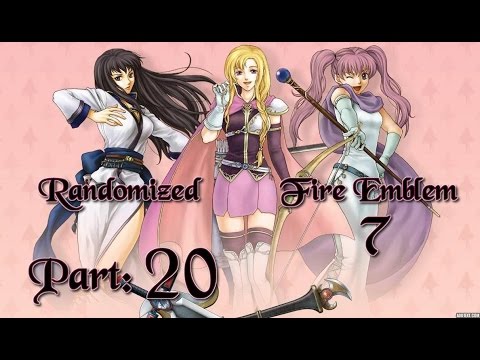 Part 20: Let's Play Randomized Fire Emblem 7, Eliwood Hard Mode - "Snooooooow..."
